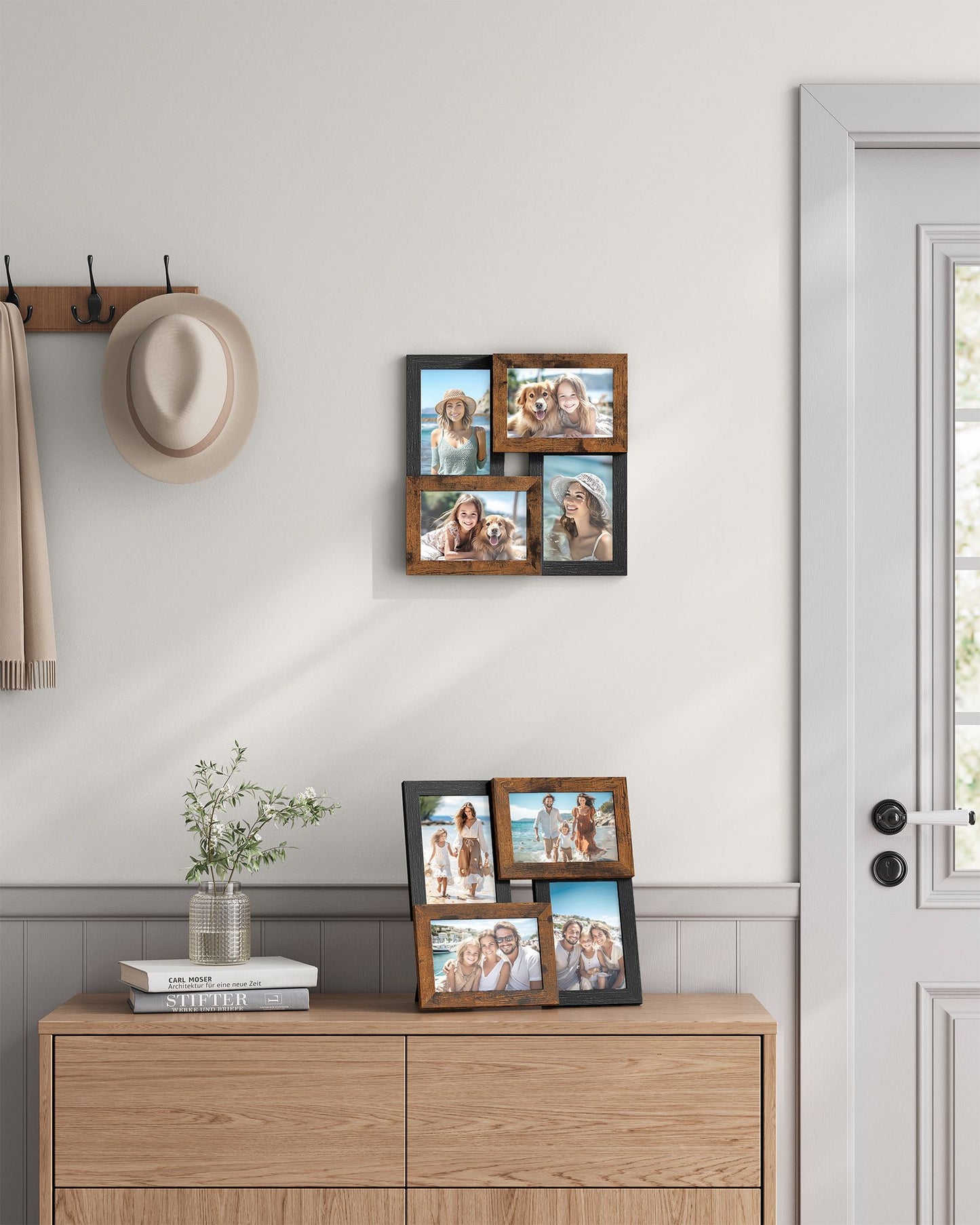 4x6 Collage Picture Frames, Set of 4