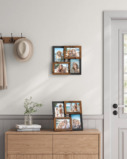 4x6 Collage Picture Frames, Set of 4