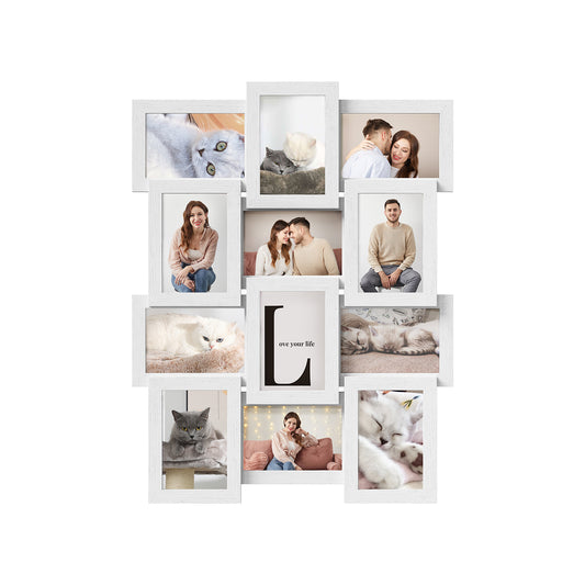 Collage Picture Frames, 4x6 for Wall Decor Set of 12
