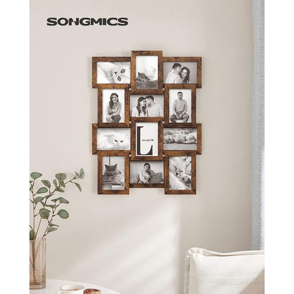 Collage Picture Frames, 4x6 for Wall Decor Set of 12