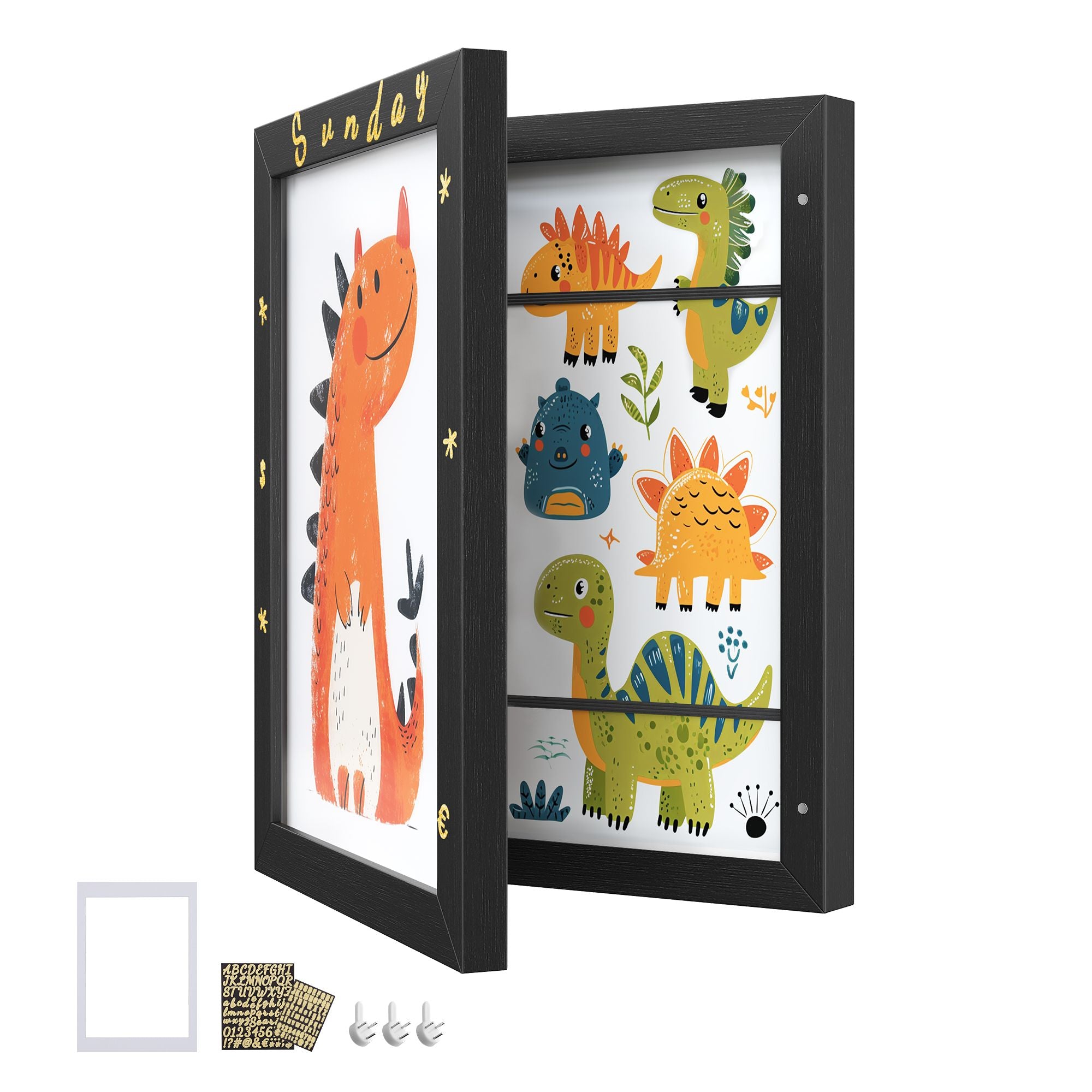 Kids Artwork Frame Changeable, A4, 8.5x11 Art Picture Frame Display for Room Decor