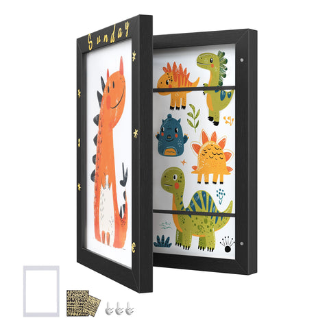 Kids Artwork Frame Changeable, A4, 8.5x11 Art Picture Frame Display for Room Decor