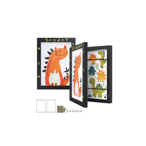 Kids Artwork Frames Changeable, Set of 2, A4, 8.5x11 Art Picture Frame Display for Room Decor
