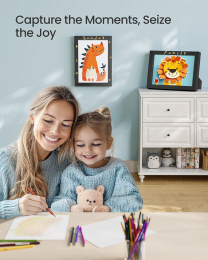 Kids Artwork Frames Changeable, Set of 2, A4, 8.5x11 Art Picture Frame Display for Room Decor