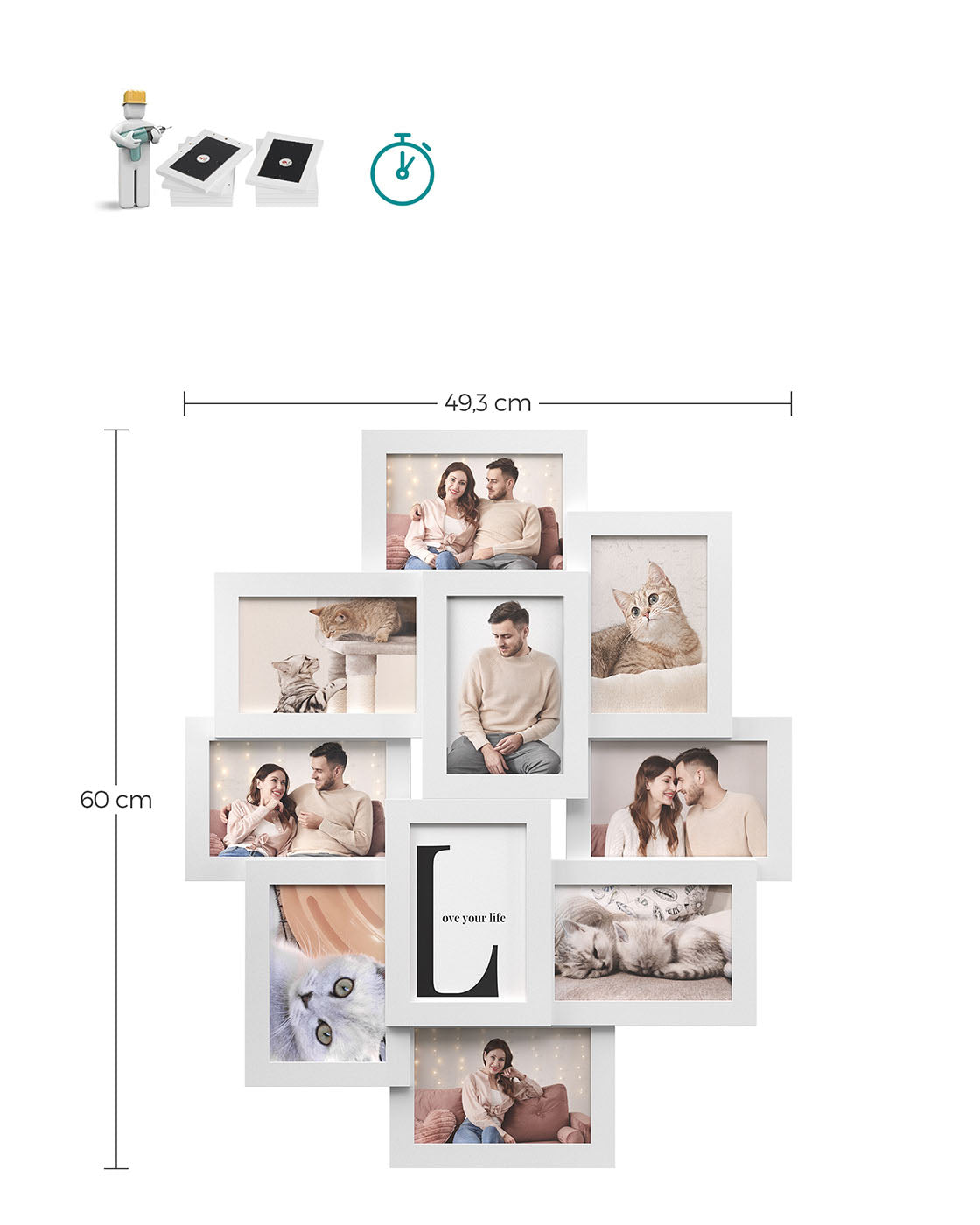 10 Pieces Photo Frame - image 8
