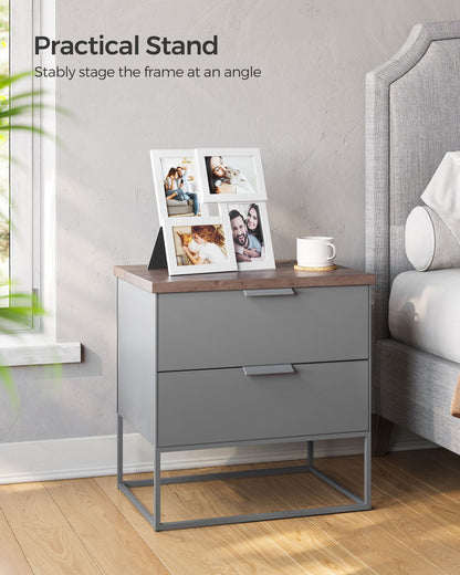 Family Photo Collage Frame Set of 4 for Wall Decor