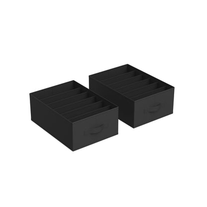 Set of 2 Large Size Wardrobe Clothes Organizers