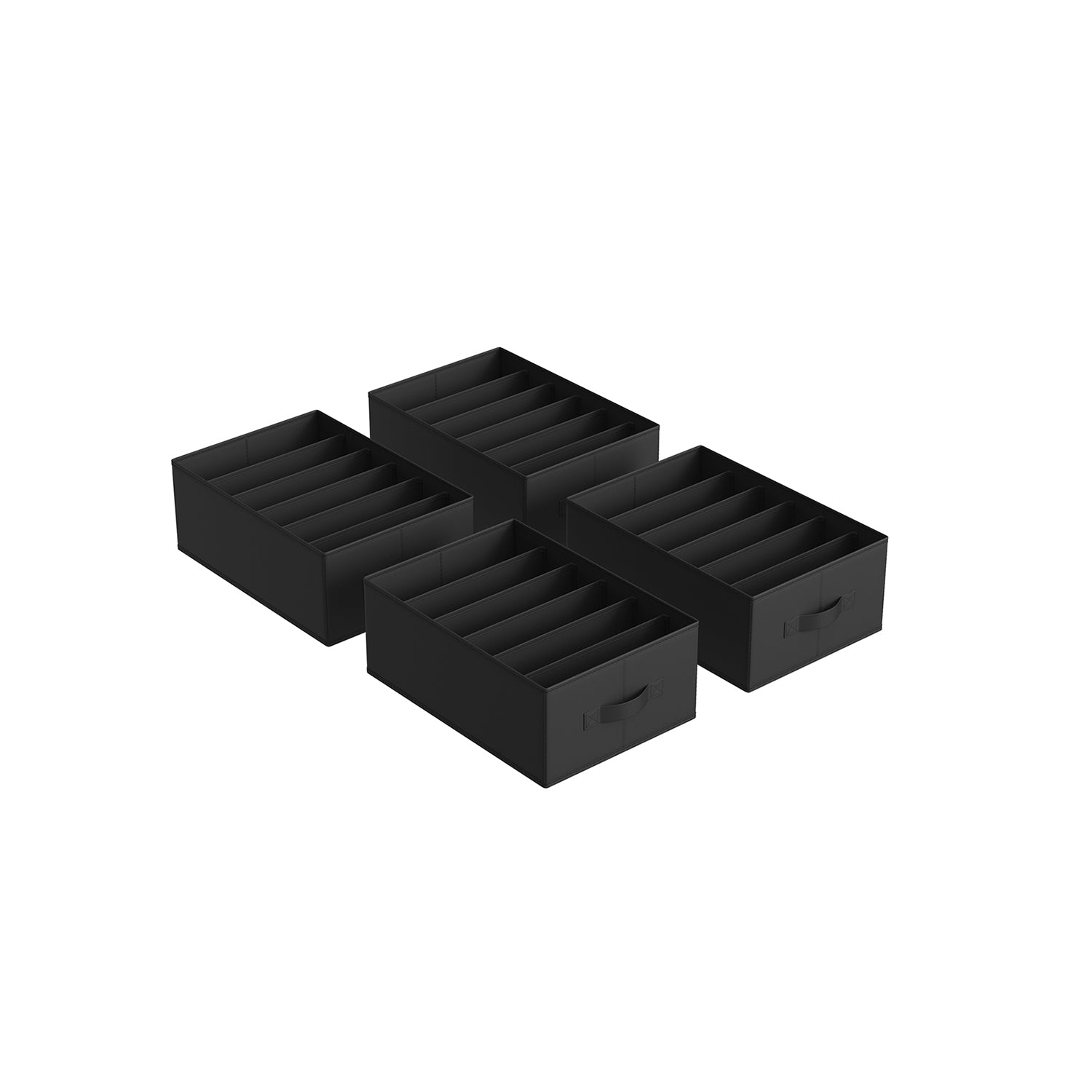 Set of 4 Large Size Wardrobe Clothes Organizers