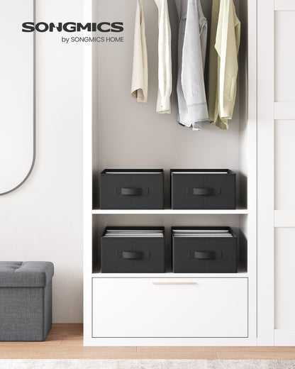 Set of 4 Large Size Wardrobe Clothes Organizers