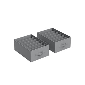 Set of 2 Large Size Wardrobe Clothes Organizers