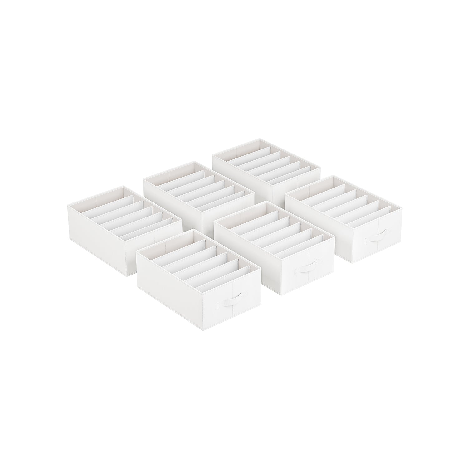 Set of 6 Large Size Wardrobe Clothes Organizers