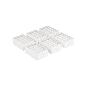 Set of 6 Large Size Wardrobe Clothes Organizers