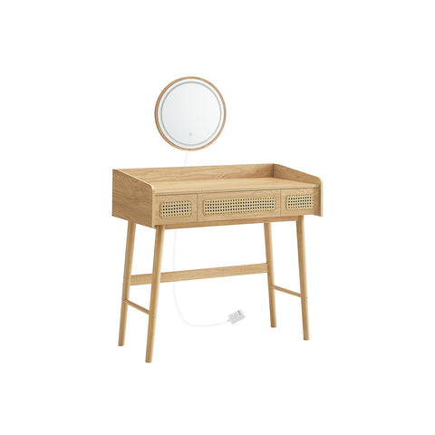 BOHOVEN Collection - Vanity Desk with Mirror and Lights