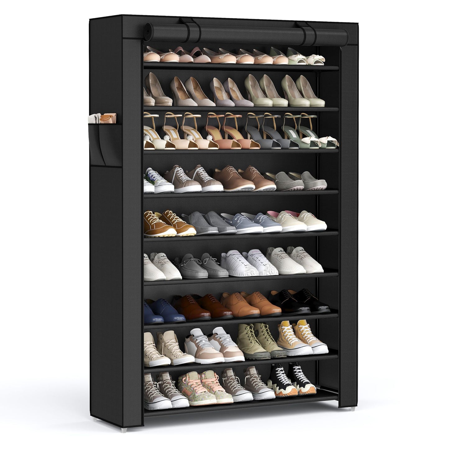 10 Tier Shoe Rack - image 1