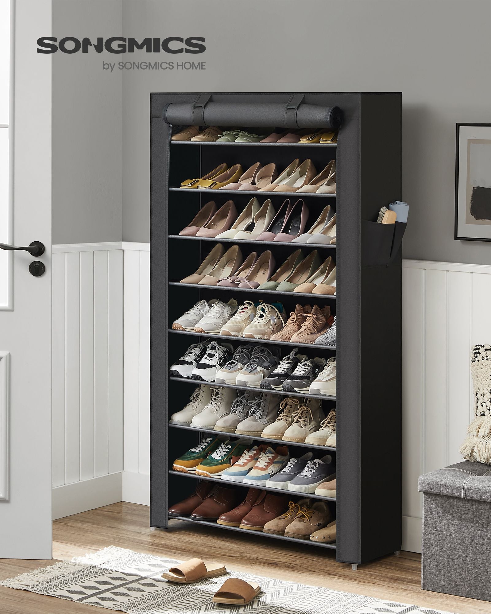 10 Tier Shoe Rack - image 2