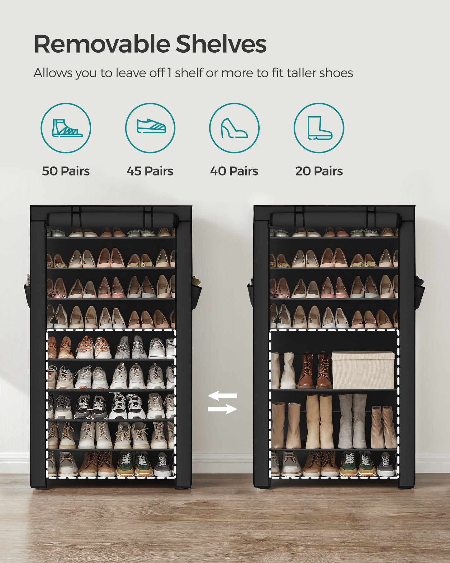 10 Tier Shoe Rack - image 4