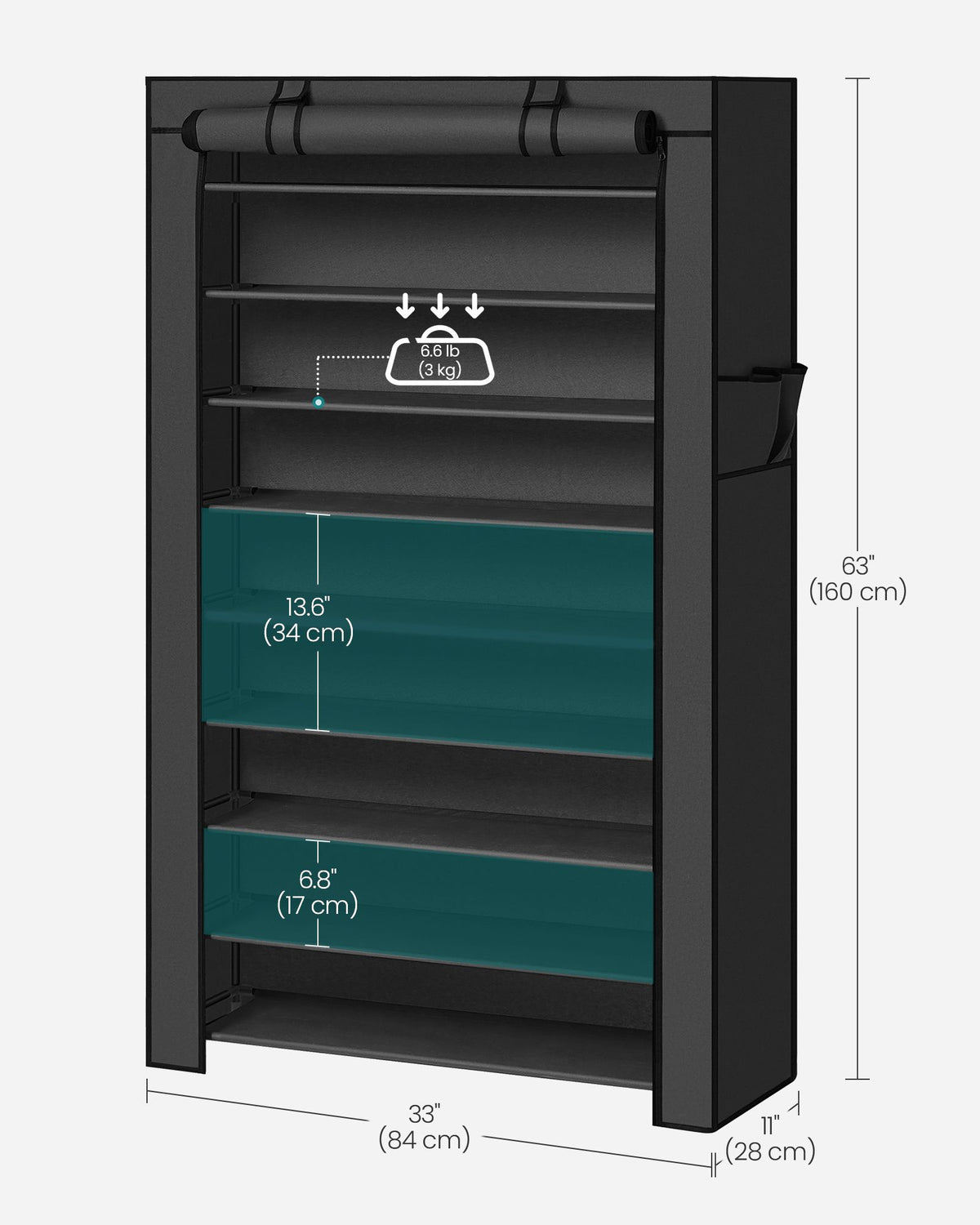 10 Tier Shoe Rack - image 7