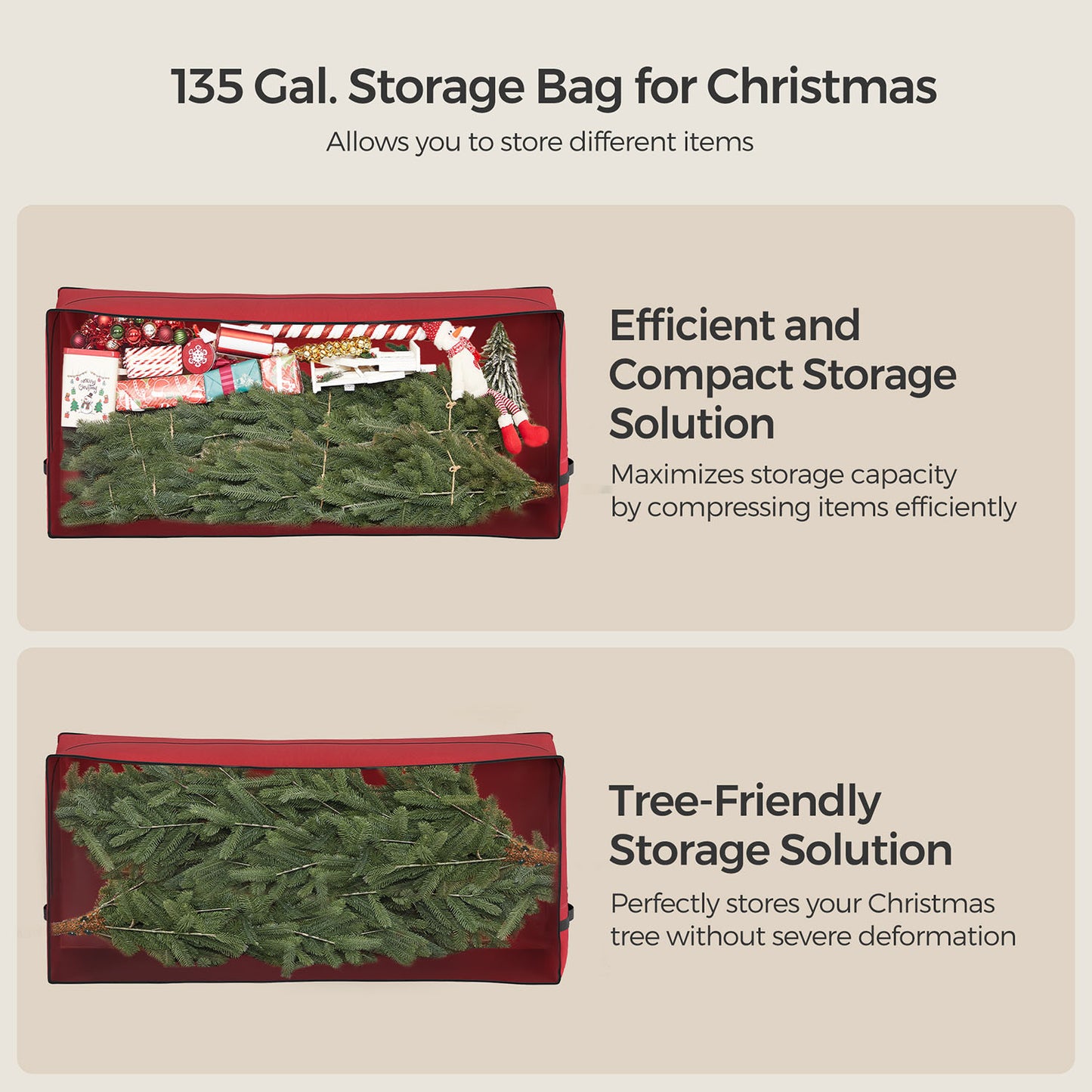 Christmas Tree Storage Bag, up to 9 ft