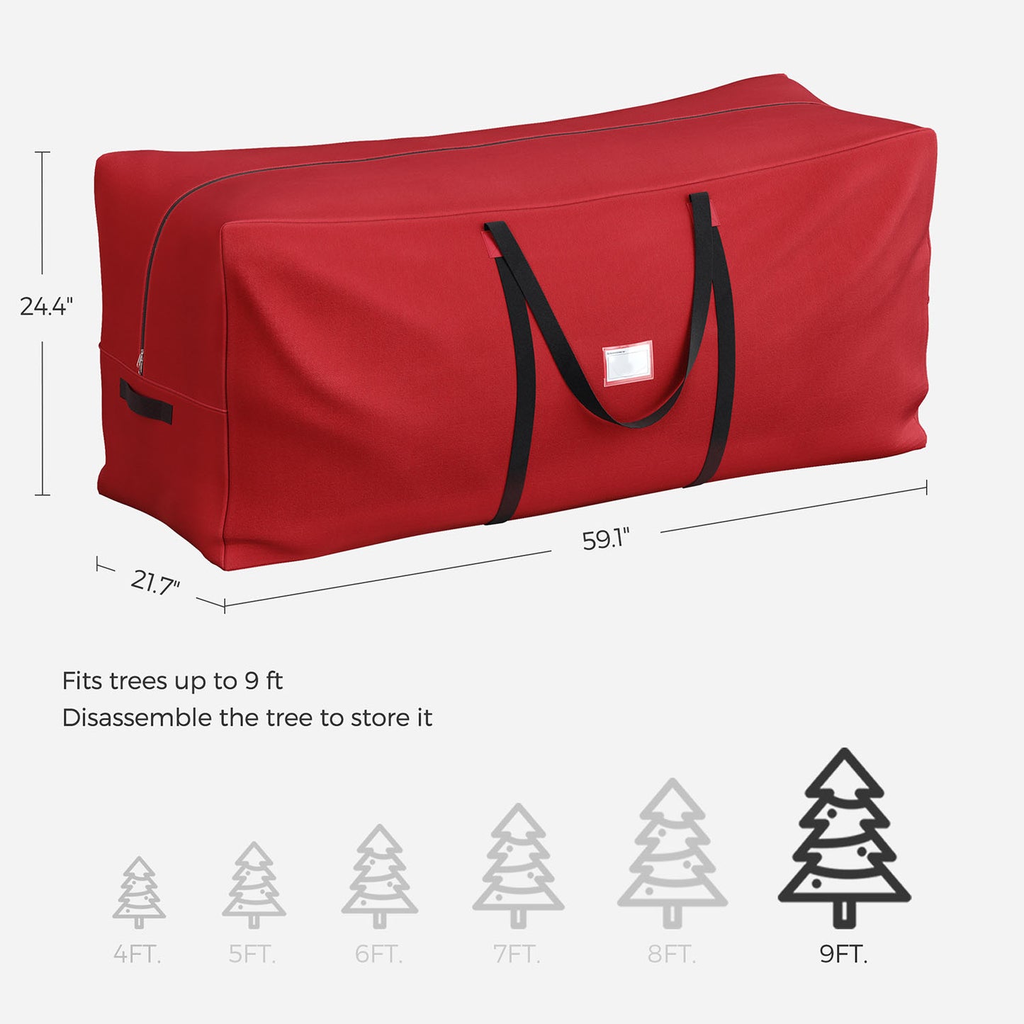 Christmas Tree Storage Bag, up to 9 ft