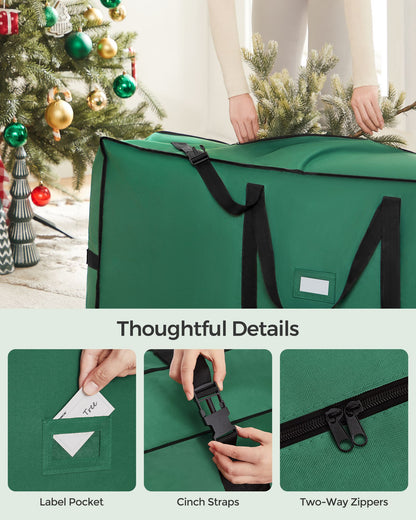 Christmas Tree Storage Bag with 1.6-Inch Wheels