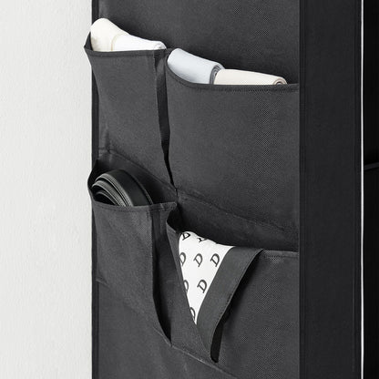 Portable Wardrobe with 3 Hanging Rails - image 10
