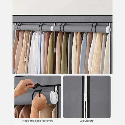 Stoffschrank, Kleiderschrank, 45 x 170 x 167 cm