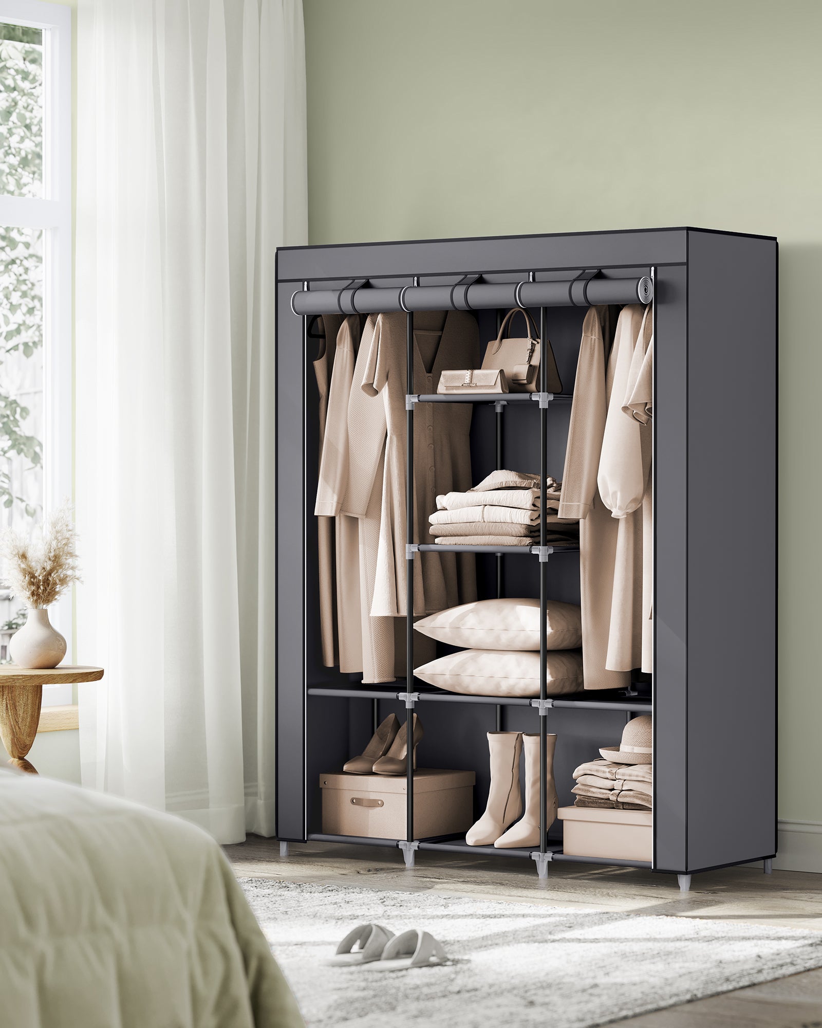 Portable Closet with Non-Woven Fabric Cover - image 2