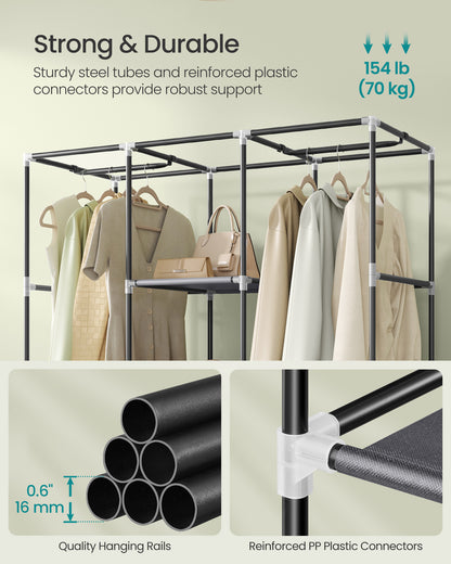 Portable Closet with Non-Woven Fabric Cover - image 4