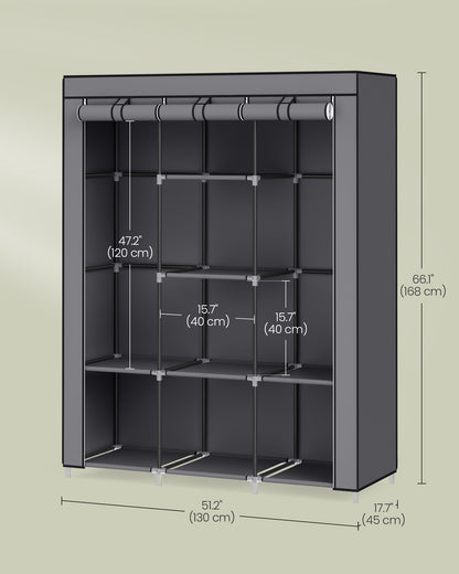 Portable Closet with Non-Woven Fabric Cover - image 6