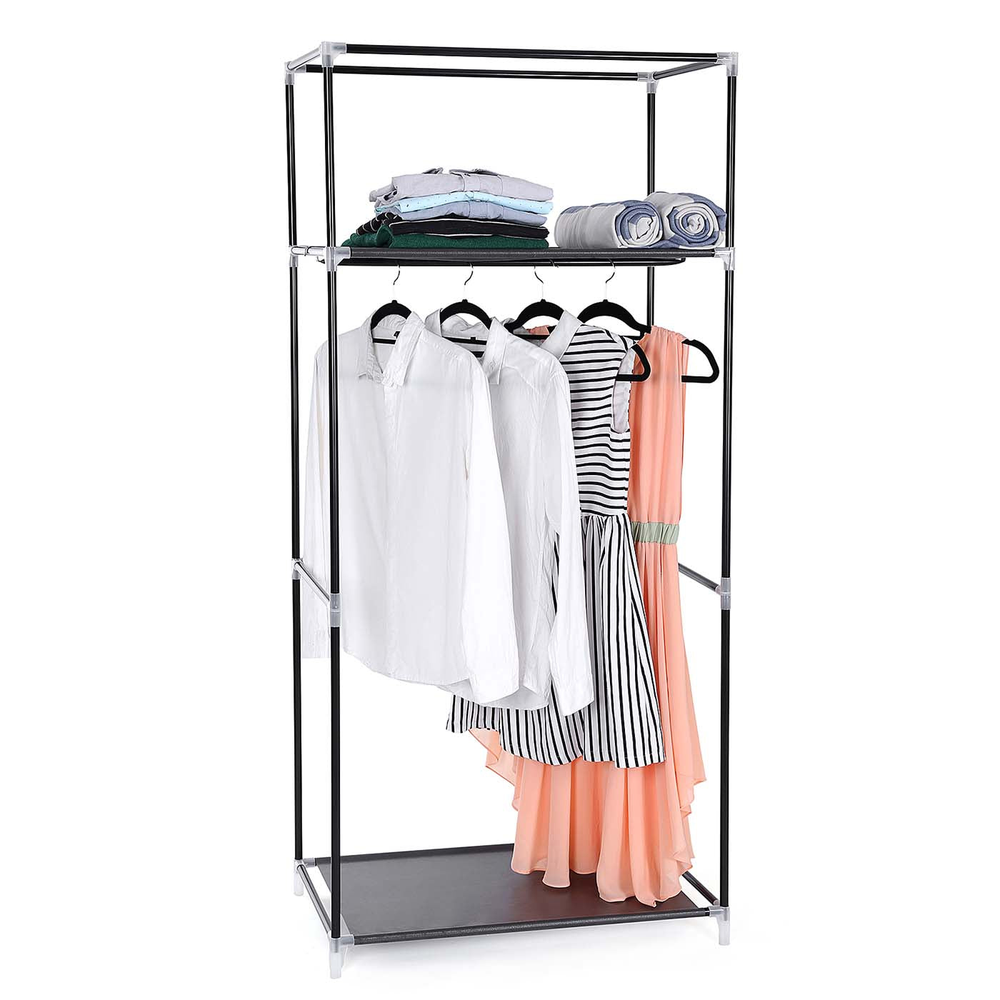Canvas Hanging Rail Wardrobe - image 6