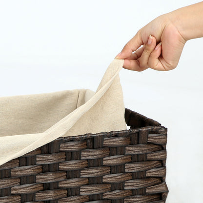 Storage Basket with Lid, 42.3 Gallon (160L)