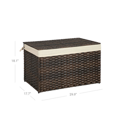 Storage Basket with Lid, 42.3 Gallon (160L)