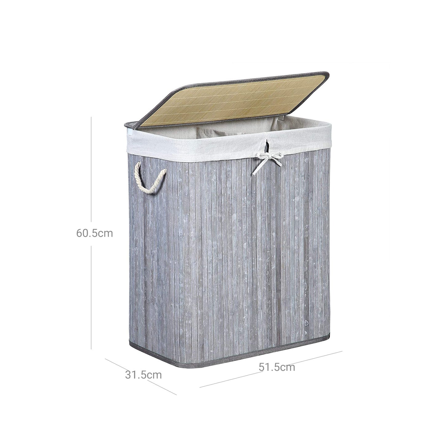 Removable Liner Laundry Basket - image 8