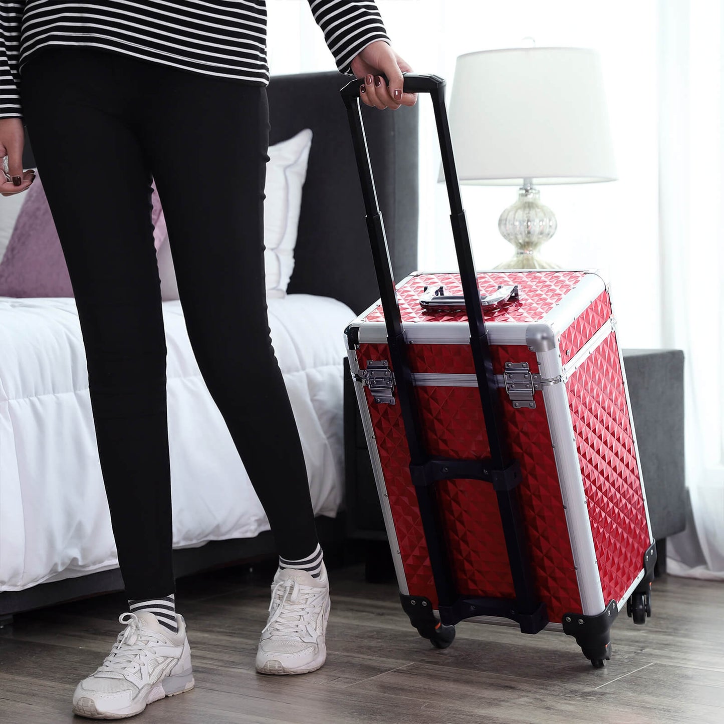 Rolling Trolley Cosmetic Case - image 4