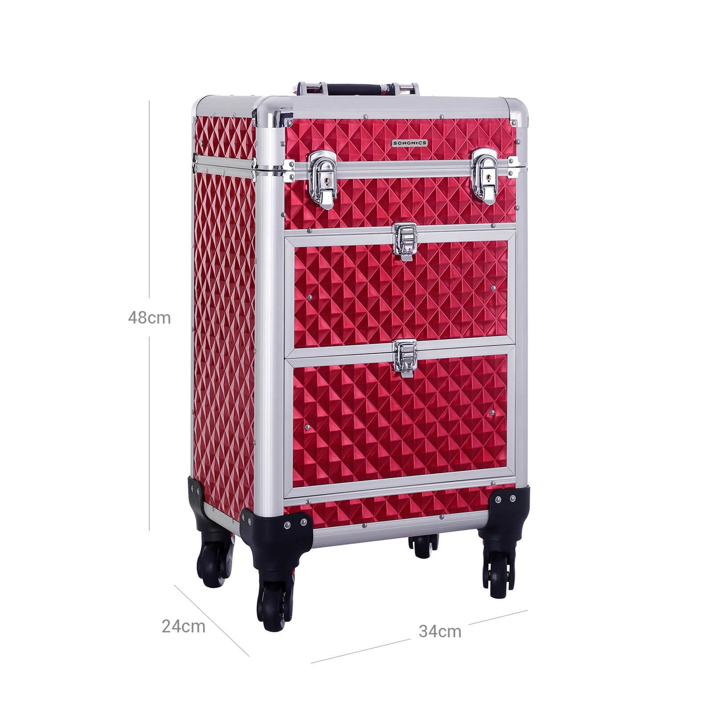 Rolling Trolley Cosmetic Case - image 6