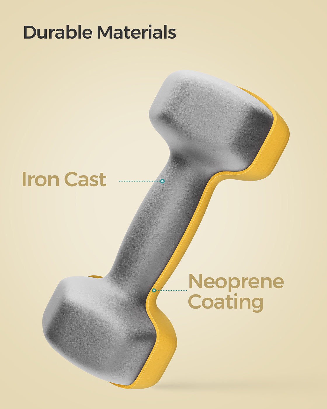 Yellow Dumbbell Set - image 6