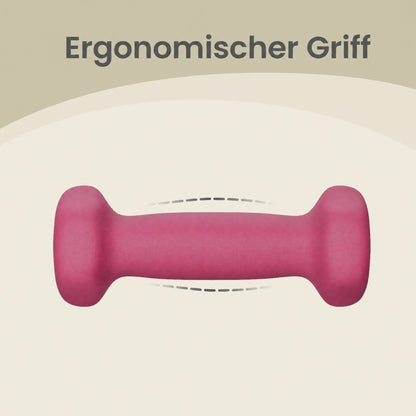 Neoprene Set of 2 Dumbbells, 2 x 0.5 kg, for Workout