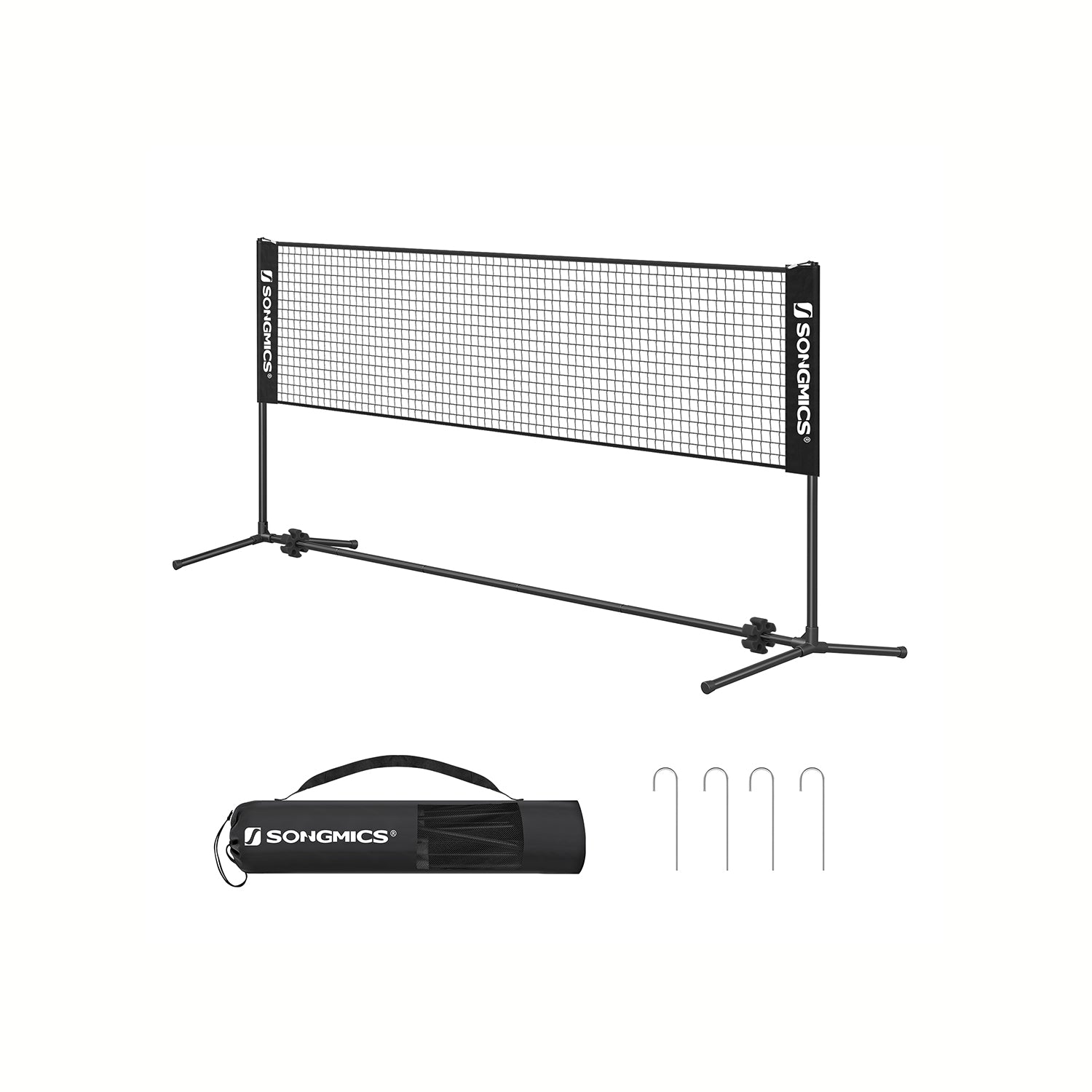 Black Badminton Net