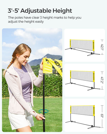 10 Feet Badminton Net Set