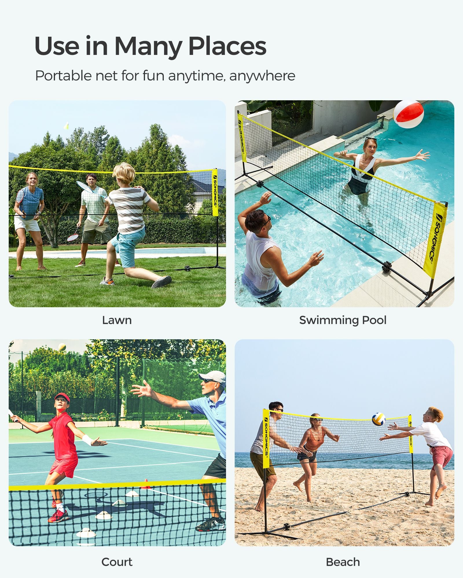 4m Badminton Tennis Net - image 23