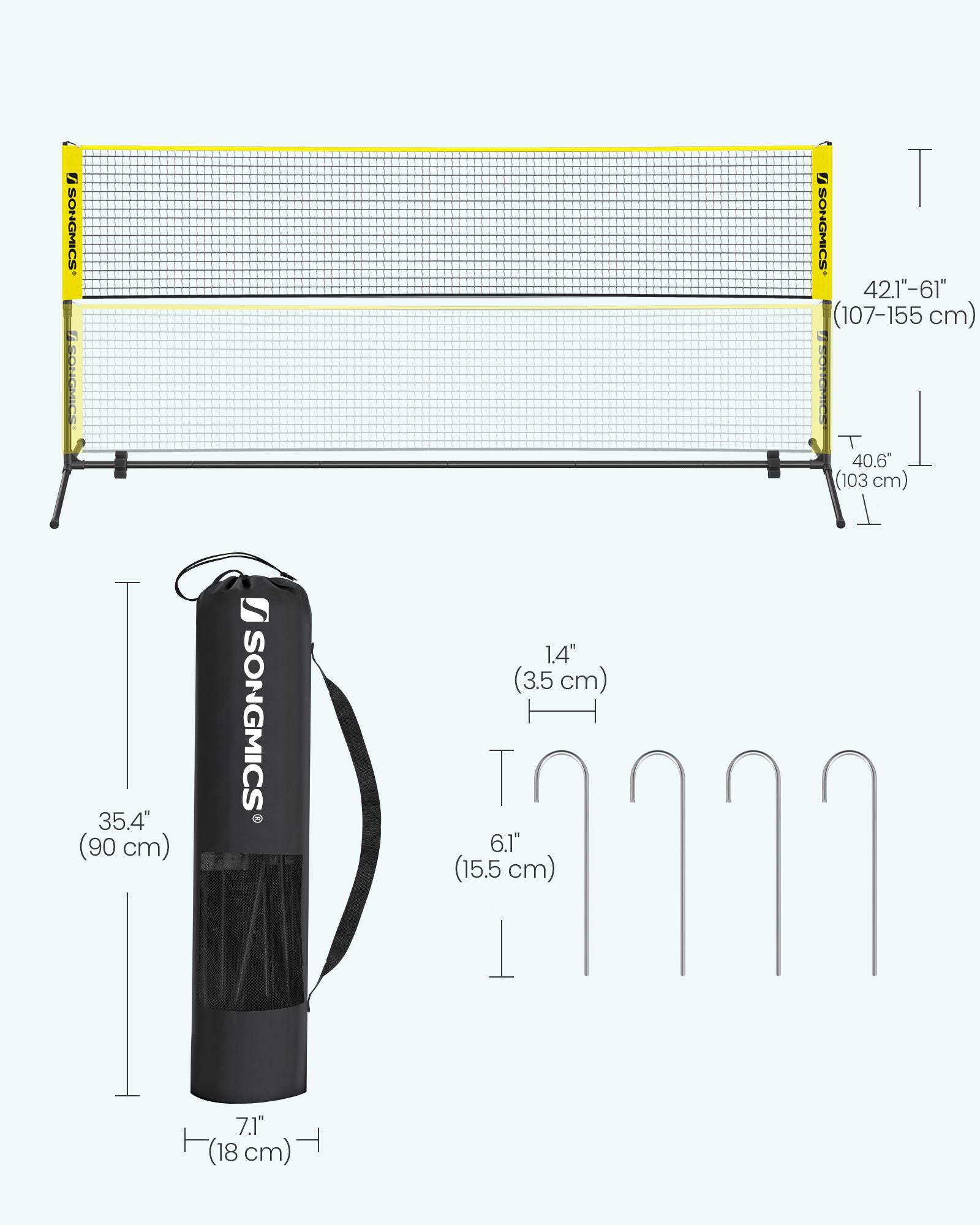 4m Badminton Tennis Net - image 24
