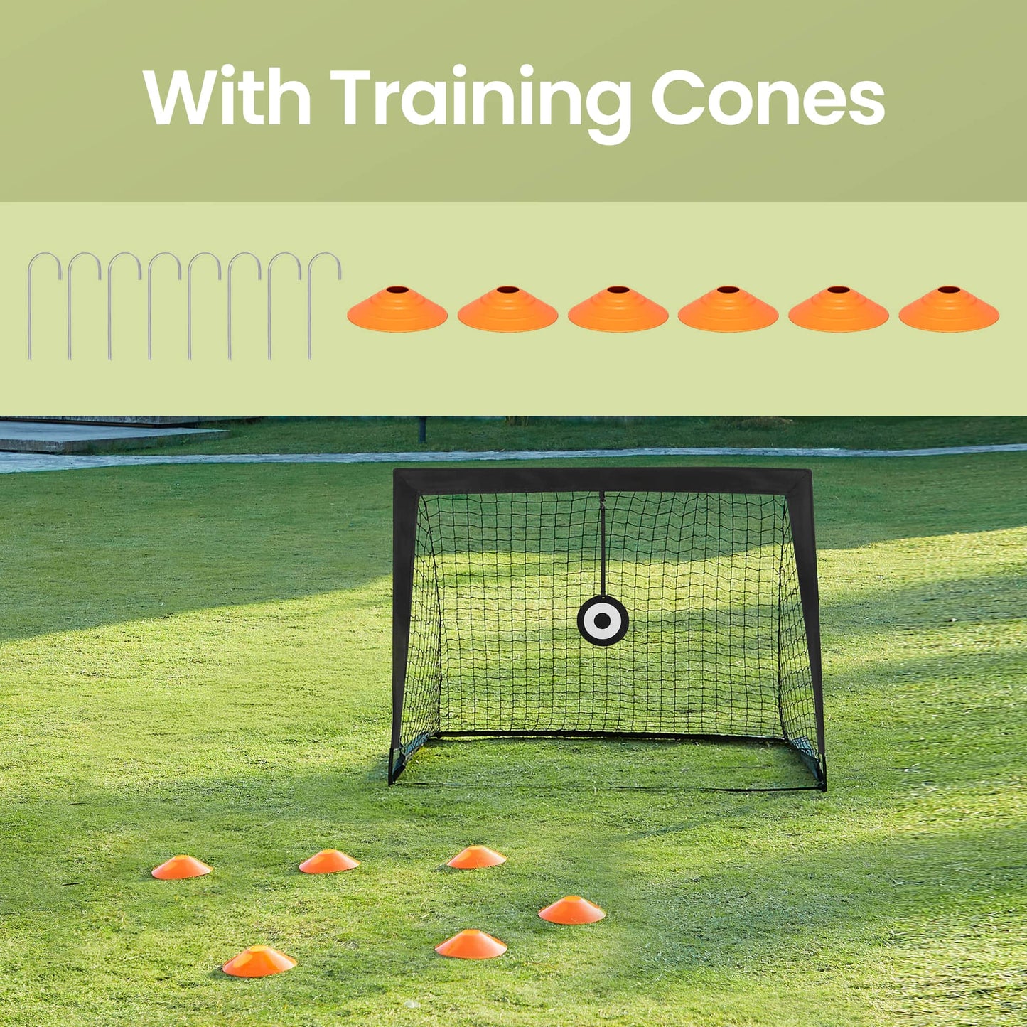 Set of 2 Pop-Up Soccer Goals - image 4