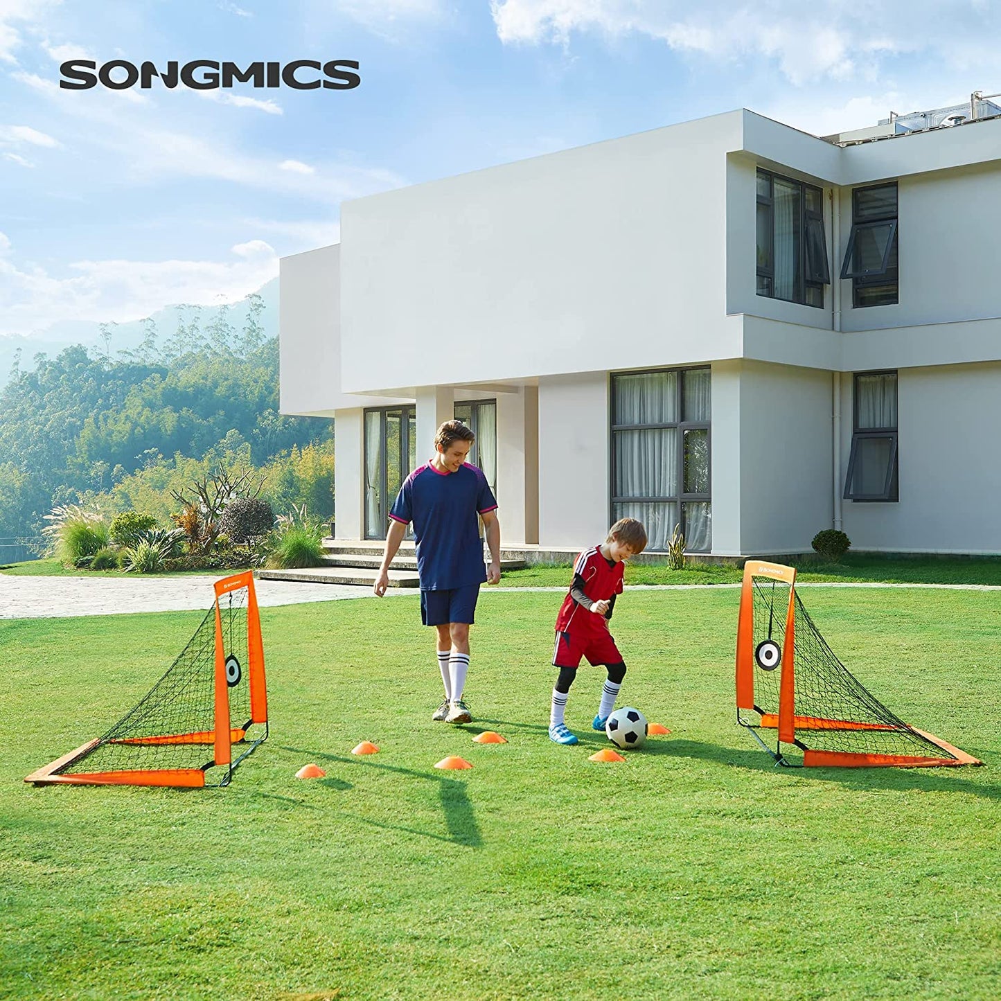 Set of 2 Football Net for Backyard - image 3