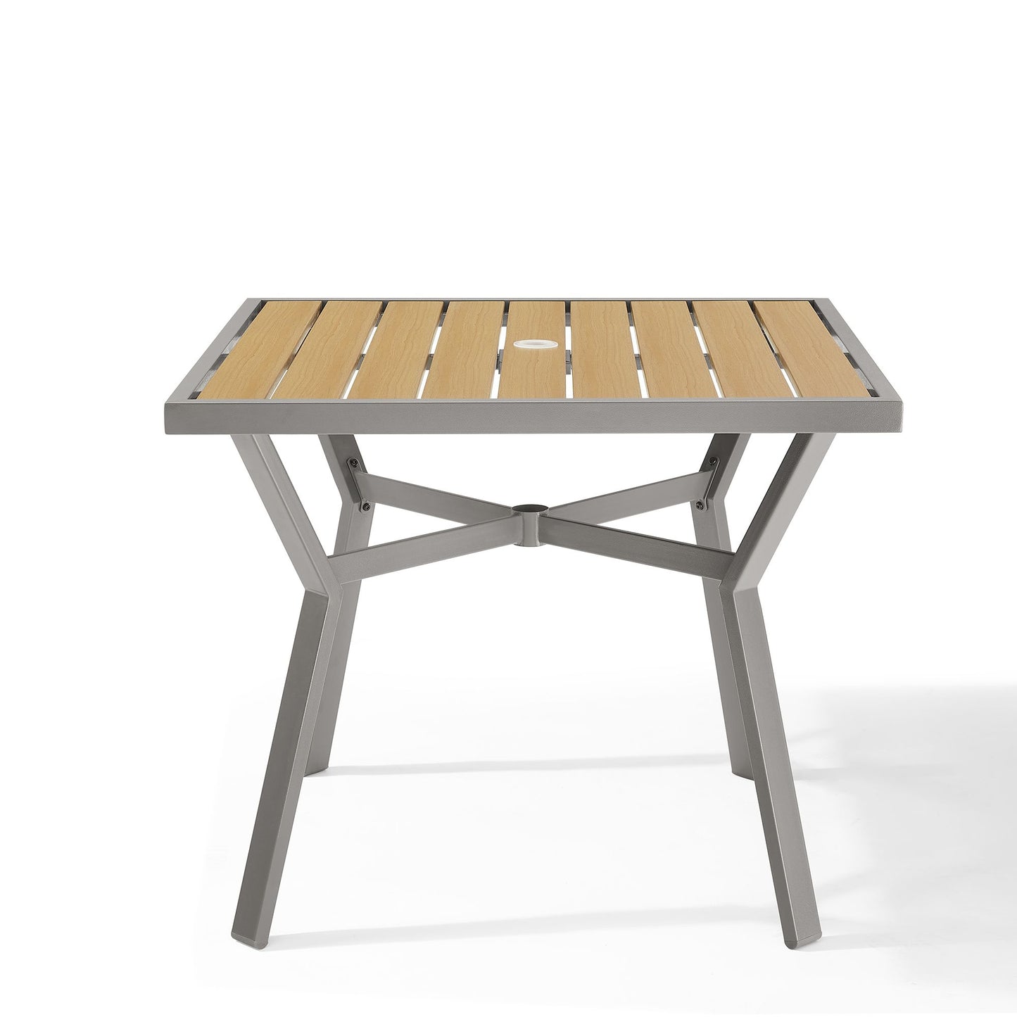 Sencillo Collection - Dining Table, Patio Table, with Umbrella Hole