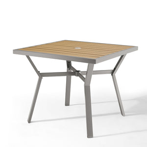 Sencillo Collection - Dining Table, Patio Table, with Umbrella Hole