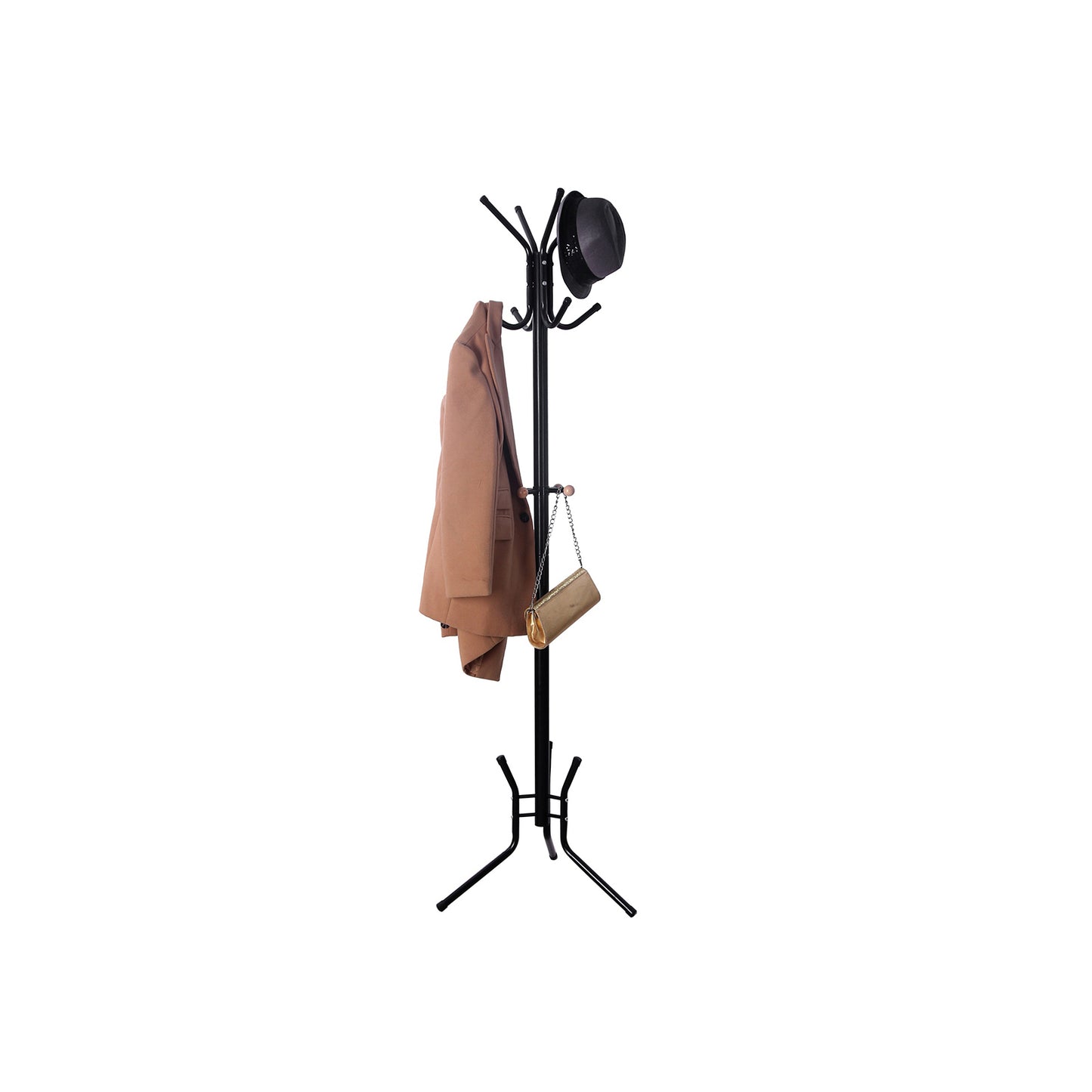 Stylish Metal Coat Rack - image 2