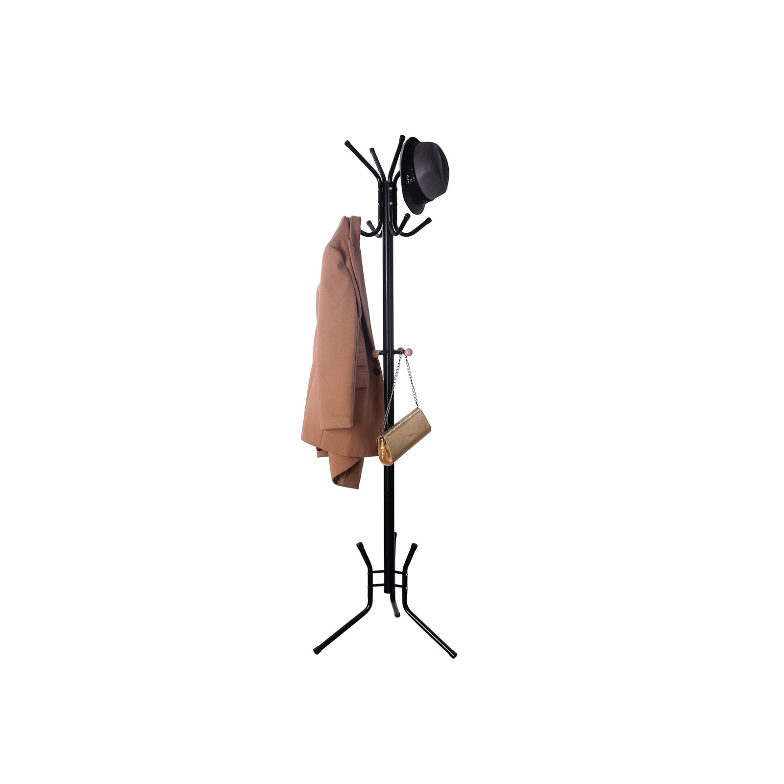 Stylish Metal Coat Rack - image 2