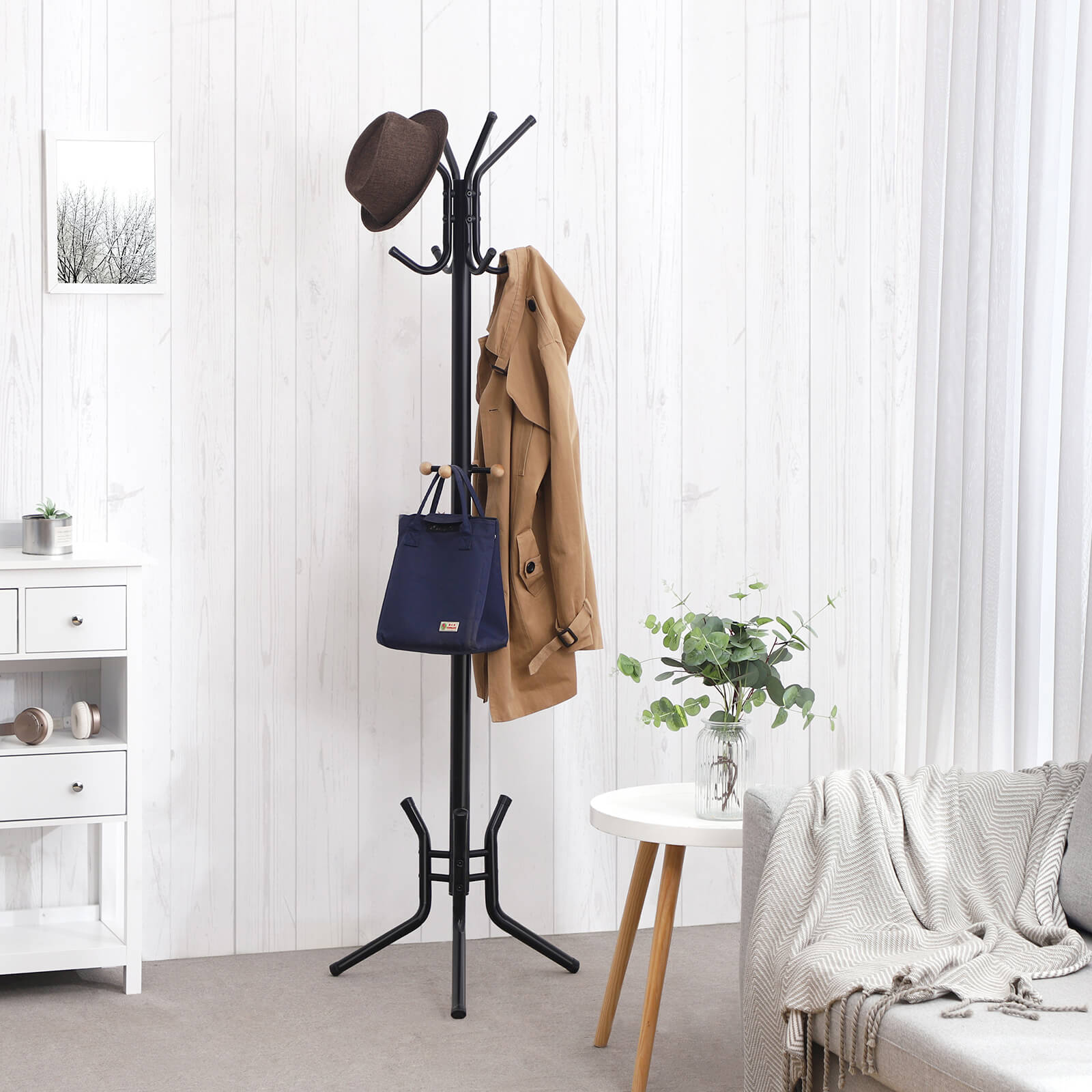 Stylish Metal Coat Rack - image 3