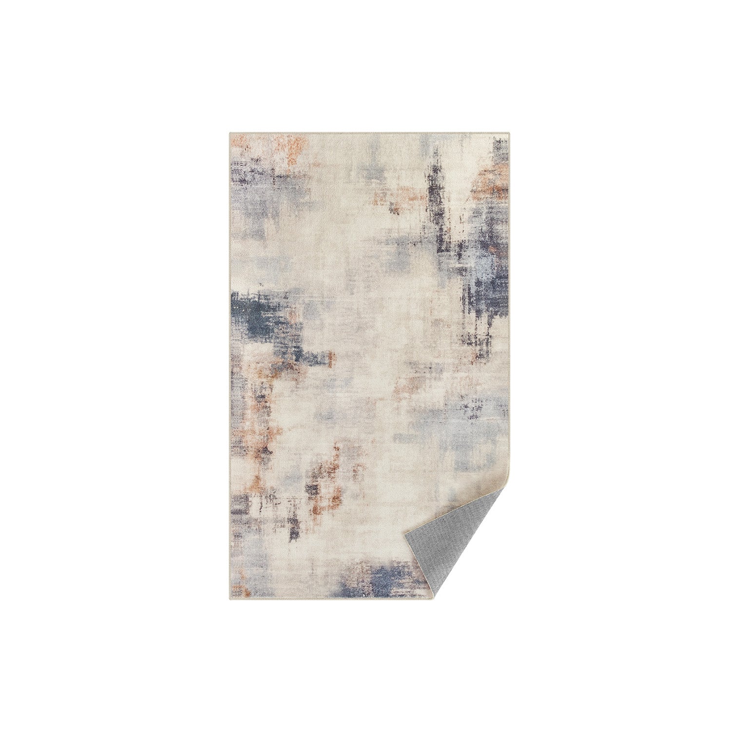 3x5 ft Area Rug, Modern Abstract Style