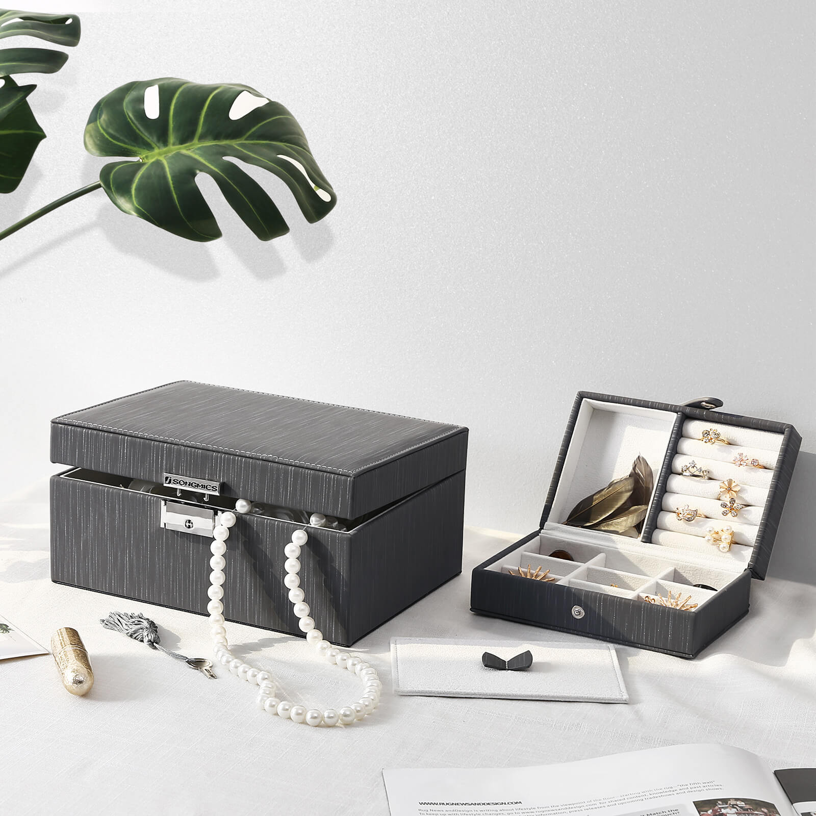 Thickened Frame Jewelry Box - image 4
